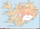 Wegenkaart - landkaart Akureyri - Mývatn - Húsavík - Ásbyrgi | Ferdakort