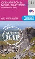 Wandelkaart - Topografische kaart 191 Landranger Active Okehampton / North Dartmoor | Ordnance Survey