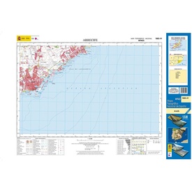 Topografische kaart 1082-IV Arrecife (Lanzarote) | CNIG - Instituto Geográfico Nacional1