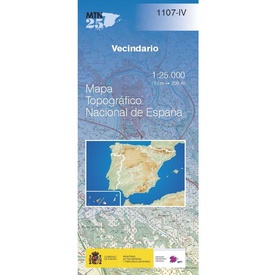 Topografische kaart 1107-IV Vecindario (Gran Canaria) | CNIG - Instituto Geográfico Nacional