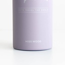 Waterfles Drinkfles Wereld licht paars - provence | Miss Wood