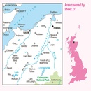 Wandelkaart - Topografische kaart 027 Landranger Nairn & Forres, River Findhorn | Ordnance Survey