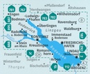 Wandelkaart 11 Bodensee | Kompass