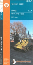 Wandelkaart - Topografische kaart 17/7-8 Topo25 Leopoldsburg - Peer - Hechtel - Eksel - Heppen | NGI - Nationaal Geografisch Instituut