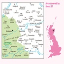 Wandelkaart - Topografische kaart 037 Landranger Strathdon & Alford | Ordnance Survey