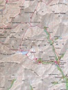 Wandelkaart - Wegenkaart - landkaart Trekking map High Atlas Morocco | TerraQuest