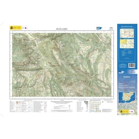 Topografische kaart 588-I Huélamo | CNIG - Instituto Geográfico Nacional1