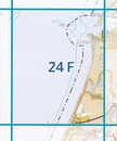 Topografische kaart - Wandelkaart 24F Zandvoort | Kadaster