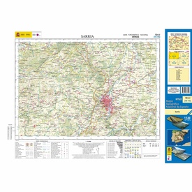 Topografische kaart 124-I Sarria | CNIG - Instituto Geográfico Nacional1