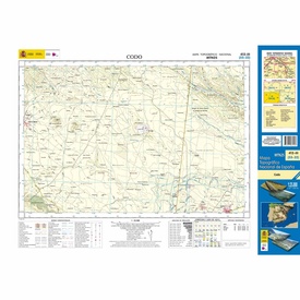 Topografische kaart 412-III Codo | CNIG - Instituto Geográfico Nacional1