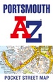 Stadsplattegrond Pocket Street Map Portsmouth | A-Z Map Company