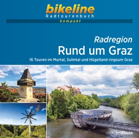 Fietsgids Bikeline Radtourenbuch kompakt Radregion Rund um Graz | Esterbauer