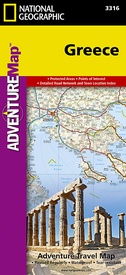 Wegenkaart - landkaart 3316 Adventure Map Greece - Griekenland | National Geographic