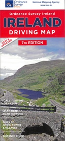 Wegenkaart - landkaart Ireland  driving map | Ordnance Survey Ireland