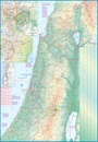 Wegenkaart - landkaart Israel & Palestine - Israël & Palestina | ITMB