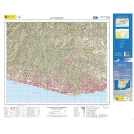 Topografische kaart 1066-III/1072bis Entrerríos | CNIG - Instituto Geográfico Nacional1