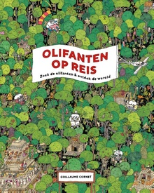 Kinderreisgids Olifanten op reis - Zoek de olifanten & ontdek de wereld | Thoth