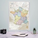 Wandkaart Classic Frankrijk | 60 x 42 | Maps International