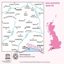 Wandelkaart - Topografische kaart 193 Landranger Taunton & Lyme Regis, Chard & Bridport | Ordnance Survey