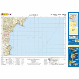 Topografische kaart 1046-IV Las Negras | CNIG - Instituto Geográfico Nacional1