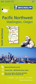 Wegenkaart - landkaart 171 Pacific Northwest - Washington Oregon | Michelin