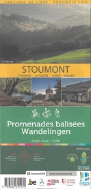 Wandelkaart 018 Stoumont | NGI - Nationaal Geografisch Instituut