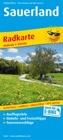 Fietskaart 264 Radkarte Sauerland | Publicpress