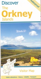 Wegenkaart - landkaart Discover the Orkney Islands | Footprint maps