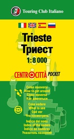 Stadsplattegrond Centrocittà Pocket Trieste - Triëst | Touring Club Italiano