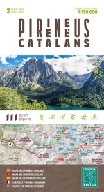 Wegenkaart - landkaart - Fietskaart Pireneus Catalans - Catalaanse Pyreneeen | Editorial Alpina