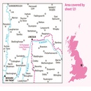 Wandelkaart - Topografische kaart 121 Landranger Lincoln & Newark-on-Trent | Ordnance Survey