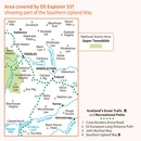 Wandelkaart - Topografische kaart 337 OS Explorer Map Peebles, Interleithen | Ordnance Survey