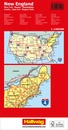 Wegenkaart - landkaart 4 New England & Atlantic Noordoost USA | Hallwag