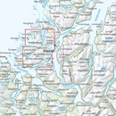 Wandelkaart Hoyfjellskart Tromso vest - west - Kvaloya | Calazo