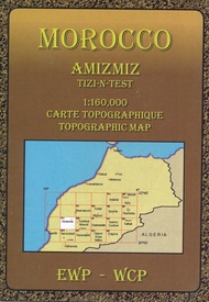 Wandelkaart HG Amizmiz, Tizi-n-Test (Marokko) | EWP