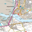 Wandelkaart - Topografische kaart 382 OS Explorer Map Arbroath, Montrose, Carnoustie | Ordnance Survey