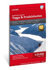 Wandelkaart Hoyfjellskart Sogndal: Togga og Frudalshesten | Calazo