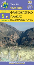 Wandelkaart 11.11/17 Frangokastelo - Plakias - Kreta | Anavasi