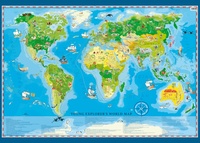 Young Explorer's World Map 140 x 100cm
