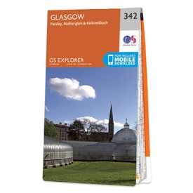 Wandelkaart - Topografische kaart 342 OS Explorer Map Glasgow | Ordnance Survey