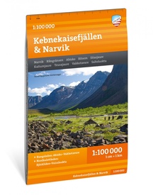 Wandelkaart Fjällkartor 1:100.000 Kebnekaisefjällen | Calazo