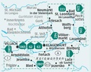 Wandelkaart 218 Panoramaweg Südalpen (2 Karten) | Kompass