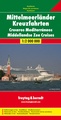 Wegenkaart - landkaart Mediterranean Cruises - Cruises Middellandse Zee | Freytag & Berndt