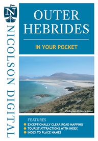 Wegenkaart - landkaart in your pocket Outer Hebrides | Nicolson