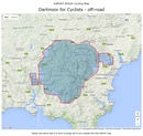 Fietskaart Dartmoor | Harvey Maps