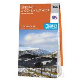 Wandelkaart - Topografische kaart 366 OS Explorer Map Stirling, Ochil Hills West | Ordnance Survey