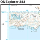 Wandelkaart - Topografische kaart 383 OS Explorer Map Morvern, Lochaline | Ordnance Survey