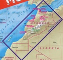 Wandelkaart - Wegenkaart - landkaart Trekking map High Atlas Morocco | TerraQuest