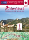 Fietskaart Eurovelo 6 Basel - Budapest Kaartenset | Huber Verlag