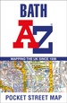 Stadsplattegrond Pocket Street Map Bath | A-Z Map Company